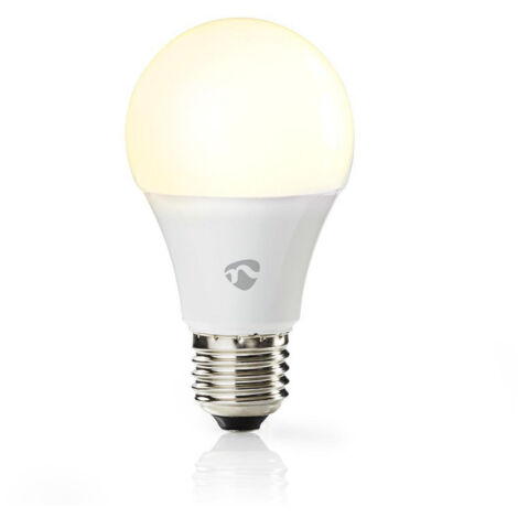 Ampoule LED connectée Nedis WIFILW11WTE27 Blanc chaud Culot E27 (1/5)