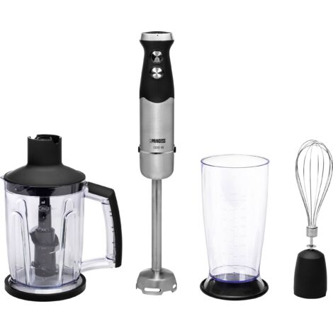 Ensemble mixeur plongeant Princess 221221 Noir/Acier inoxydable (1/5)