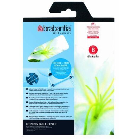Brabantia 191404 Housse pour Table à Repasser 124 x 38 cm (1/2)
