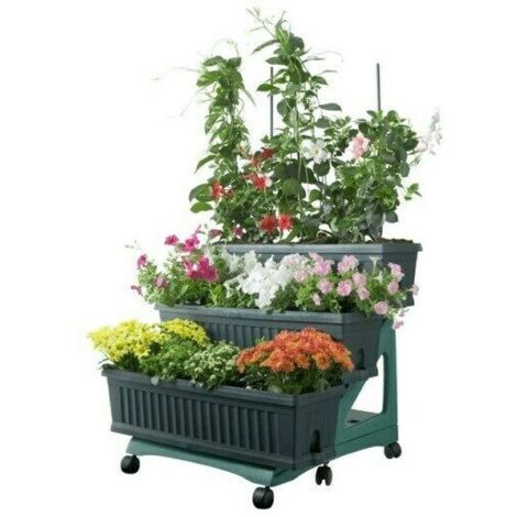 KIT FIORIERA 'ORTO' cm 80x74x73h - Col. Verde