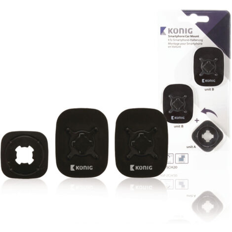 Support de voiture pour smartphone König KN-SCH20 360° fixe (1/3)