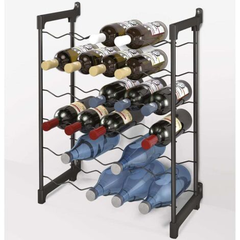 Rangement bouteilles de vin Chianti Metaltex pour cave et cellier