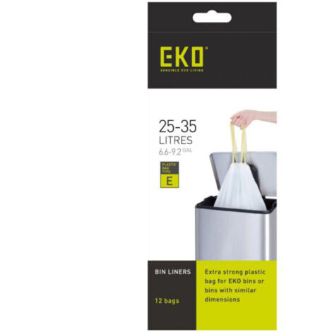 EKO Afvalzak Type E 25-35 Liter Rôle avec 12 Afvalzakken (1/3)