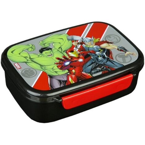 Marvel Avengers Lunchbox Noir/Rouge (1/2)