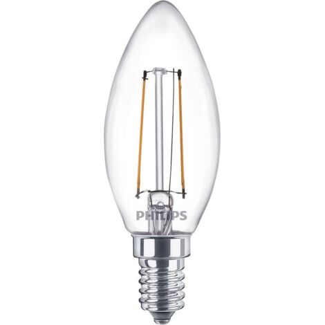 Philips LEDClassic 25W (2W) B35 E14 WW CL ND 1BC/4 Éclairage (1/4)