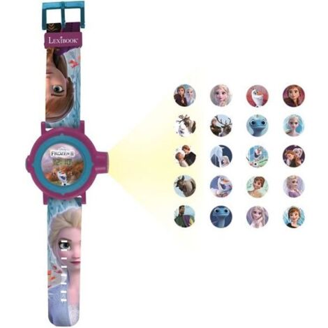 LA REINE DES NEIGES Montre digitale avec projection de 20 images - LEXIBOOK (1/5)