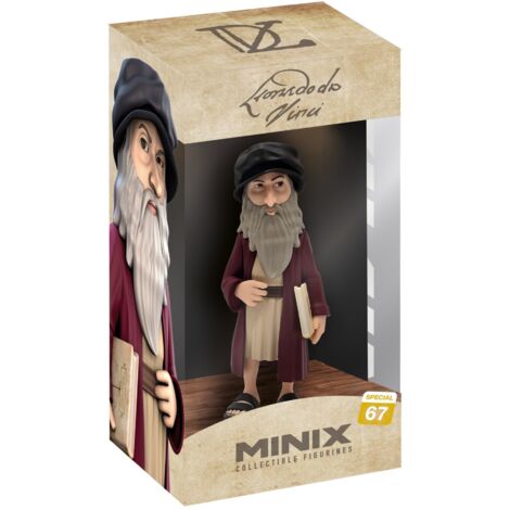 Figurine Léonard de Vinci Minix (1/5)