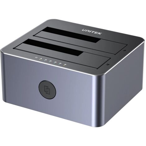 Disque dur UNITEK CLONE STATION 2X SATA 2,5/3,5" USB 5 Go (1/5)