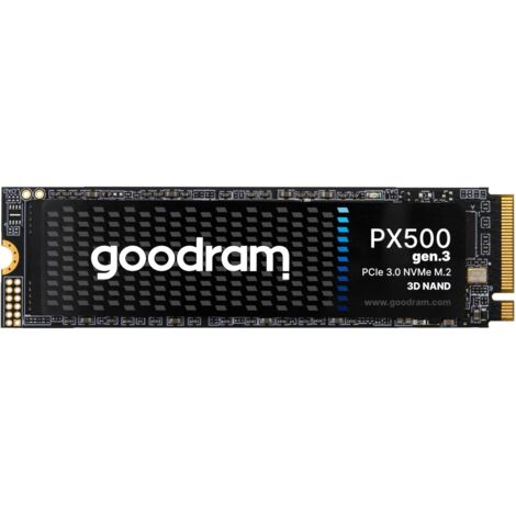 SSD GOODRAM PX500 GEN.3 PCIe 3x4 1 To M.2 2280 (prix de détail) (1/4)