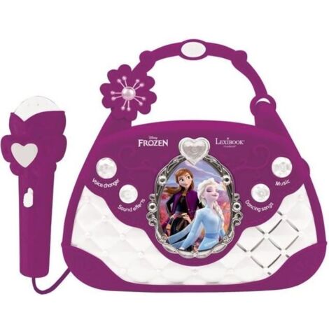 LA REINE DE NEIGE - Sac a Main Enceinte Musicale - Micro (1/5)