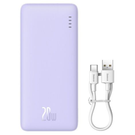 Batterie Baseus Airpow PPAP20K Lithium Polymère (LiPo) 20 000 mAh Violet (1/5)
