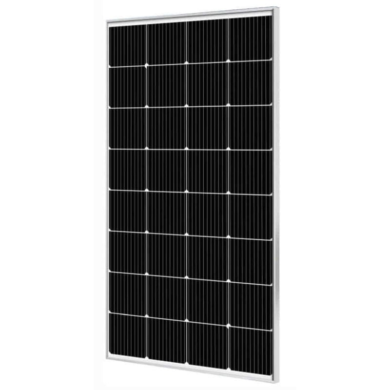 2X Panel Solar Monocristalino 100W 12V células PERC