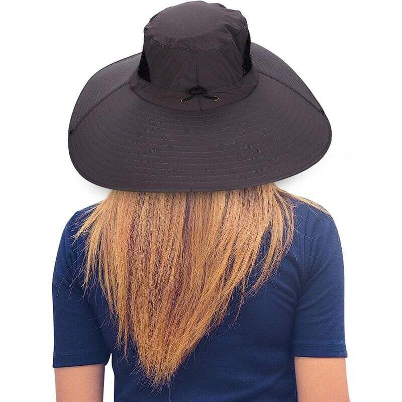 Lot De 2 Chapeaux De Soleil Boonie Pour Homme IYEBRAO - Anti-UV, Pliable, Imperméable - Idéal Pêche, Randonnée