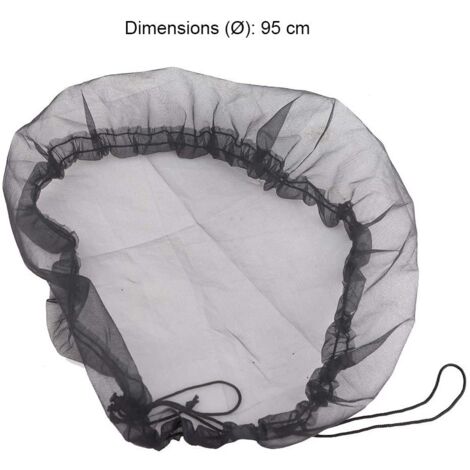 Housses Filet Pour Tonneau Eau Pluie | Lot De 2 | Cordon Serrage Anti-feuilles 150cm