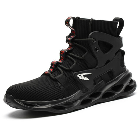 Chaussures De Sécurité COOU - Basket De Travail Avec Embout Acier, Anti-Perforation, Confortables