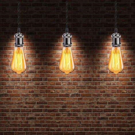 Câble Electrique Textile 10M，Rétro Corde de chanvre tressé torsadée Câble 2x0,75 mm², 2 fils torsadés toronnés，pour DIY Pendentif Lampe/Noir,AAFGVC
