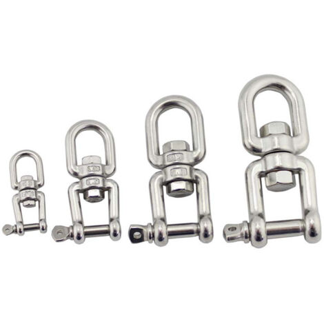 MF Catenificio Connecteur émerillon inox chaîne 12 mm 01.743.02