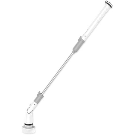 Machine de nettoyage électrique sans fil, multifonction, pour carrelage, maison, cuisine, salle de bains, cylindre puissant à long manche, brosse de nettoyage électrique sans fil
