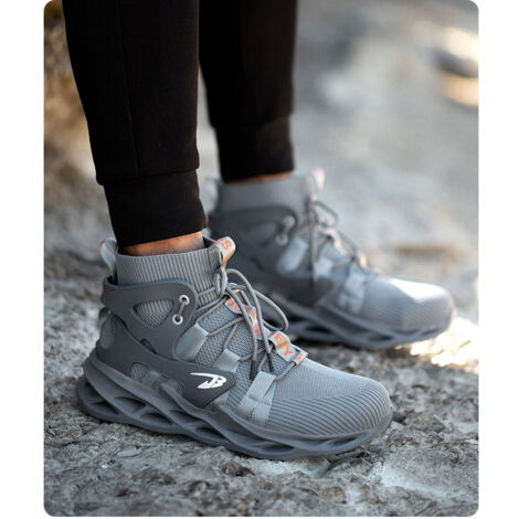 Sécurité Femme Basket De Securite Montante Chaussure De Sécurité