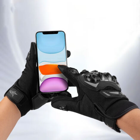 Gants Moto COFIT écran Tactile - Protection Articulations - Confort 4 Saisons - VTT, Motocross