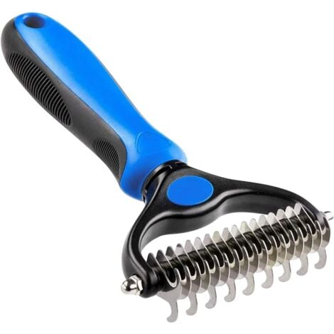 Brosse pour Animaux, Peigne de toilettage pour Animaux domestiques, Brosse Chiens et Chats, Râteaux de Démêlage pour Chiens