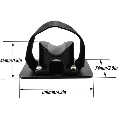 Clip stabilisateur de vélo à dégagement rapide, clip stabilisateur de positionnement, support de roue arrière noir RC010
