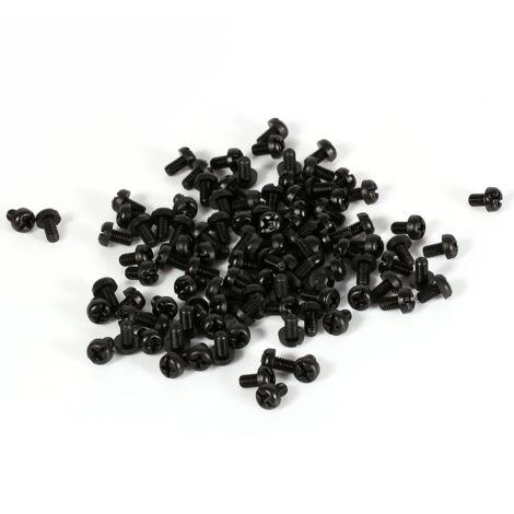 Vis En Nylon Blanc - Tête Ronde Phillips - Tailles M2 à M8 - Pour Fixations Légères