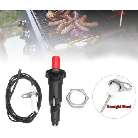 Qiilu Allumeur à Gaz Kit D'allumage De Générateur D'étincelle à Bouton-poussoir Pour Barbecue à