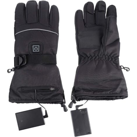 Gants pour temps froid de ski en hiver super chauds imperméable coupe-vent avec SOUS-GANTS