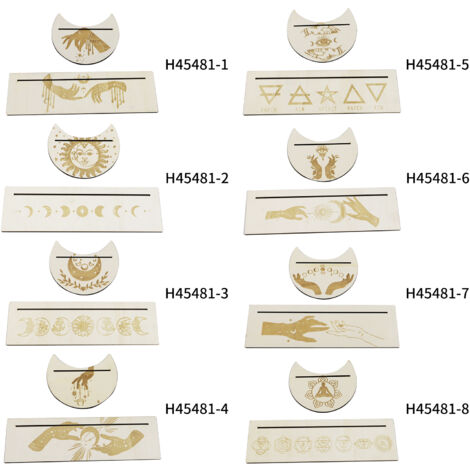 LOT DE 4 Porte Baguettes M Tal Dor Lune Demi Cuill Re Ronde