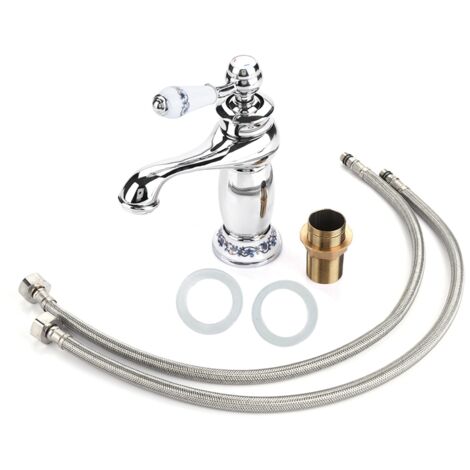 Luckyhome Robinet Mitigeur De Lavabo En Laiton Chromé Avec | FindTheDeal