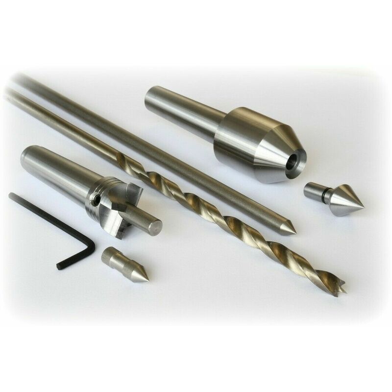 Woodturners 24 Long Hole Boring Kit MT2 Fitting