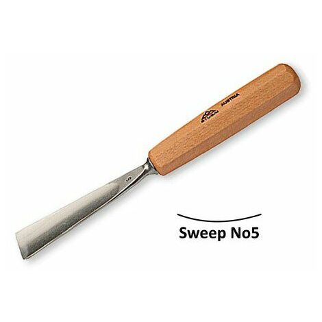 550508 Stubai 8mm No5 Sweep Straight Wood Carving Gouge