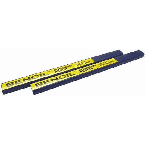 BENBLUEPK2 Bencil - Blue Carpenters Pencil Pack of 2