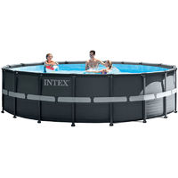 Piscine Tubulaire Metal Frame Intex Ronde ø 457 X 122 M 14380