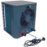 Ubbink – Pompe à chaleur piscine Heatermax Compact 10 – Puissance 2,5 kW – Débit 2 m3/h – Température réglable 15-40°C – Échangeur en titane