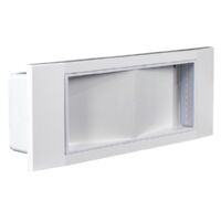 Beghelli Notleuchte 1499/24 STILE IN LED 8h 8106/24 24 SE6P komplett mit Einbauleuchte