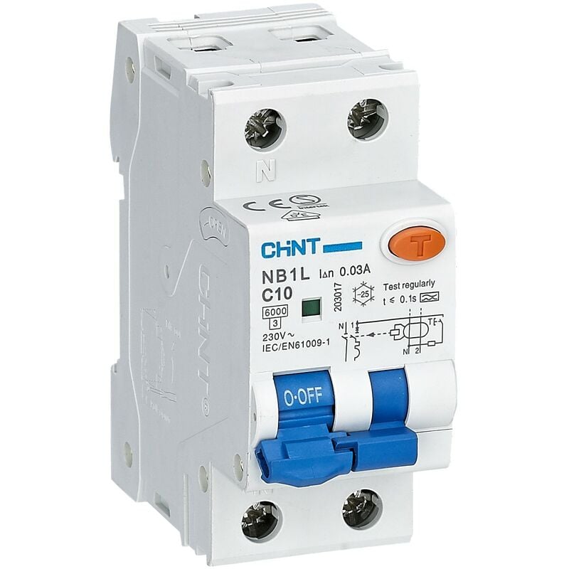 Interruptor Diferencial 4P 40Amp 30mA Chint NL1-4-40-30AC