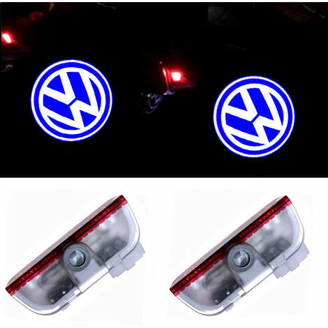 2x LED lumière porte de voiture S Line Logo porte lampe de bienvenue