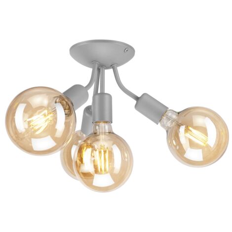 Lampada da soffitto a LED Lampada da soffitto 12W bianco-argento