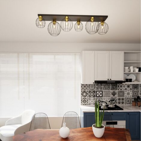 30W Pannello LED 100cm Nero, Plafoniera LED, Striscia LED CCT Dimmerabile, Telecomando, Soffitto Cucina | Leroy Merlin
