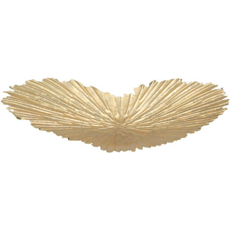 Purpledip Set Di Ciotole In Metallo Con Vassoio Floreale Oro - 2 Pezzi Per Snack, Frutta Secca E Cioccolatini - Decorativo E Versatile