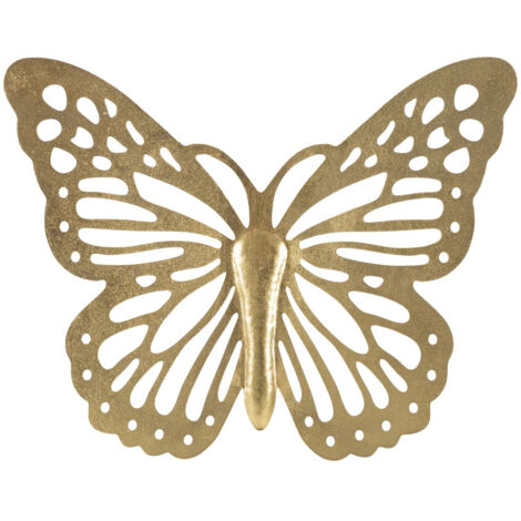 Pezzi Grandi Farfalle In Metallo Decorazioni Da Giardino Per Esterni Farfalla In Metallo Per Esterni Per Recinzioni Da Muro Blu E Giallo 90137244 - Foto 5
