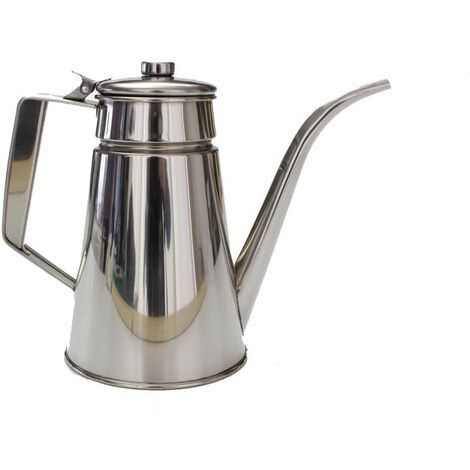 Oliera 1 L Acciaio Inossidabile 18/10 con Manico Antigoccia