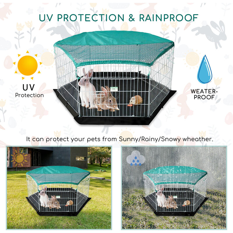 Cosy pet rabbit run best sale