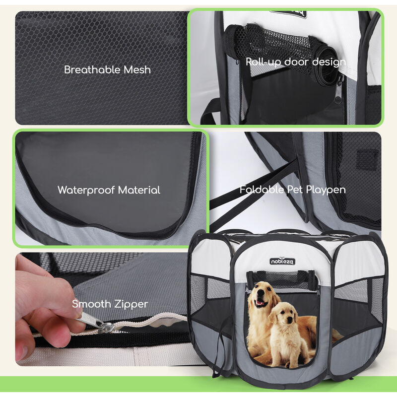 Mesh sales dog playpen