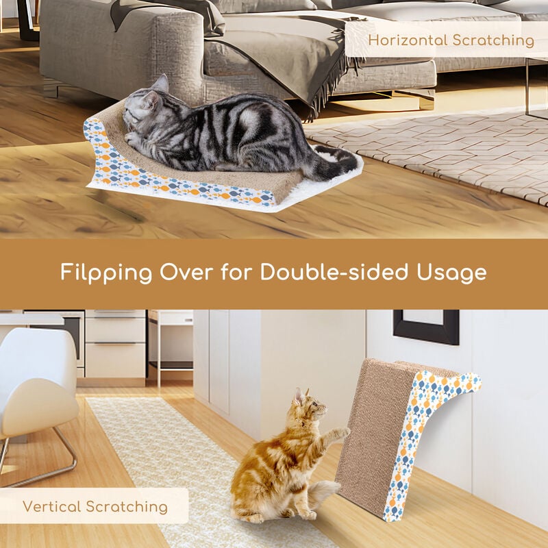 Horizontal best sale scratching pad