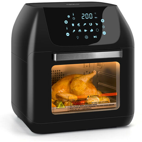 Black+Decker XL Digital Air Fryer Oven 1500W 12L, 10 Presets 360