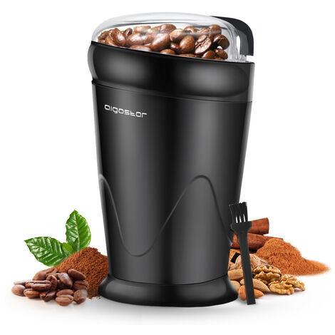 200W Powerful Electric Coffee Grinder Bean Nut Seed Spice Crusher Mill  Blender
