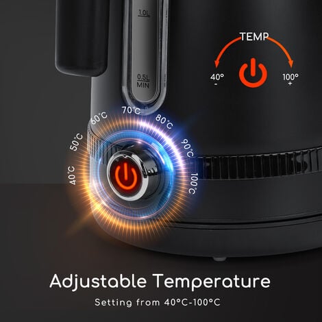 Aigostar temperature adjustable electric kettle 40 ° to 100